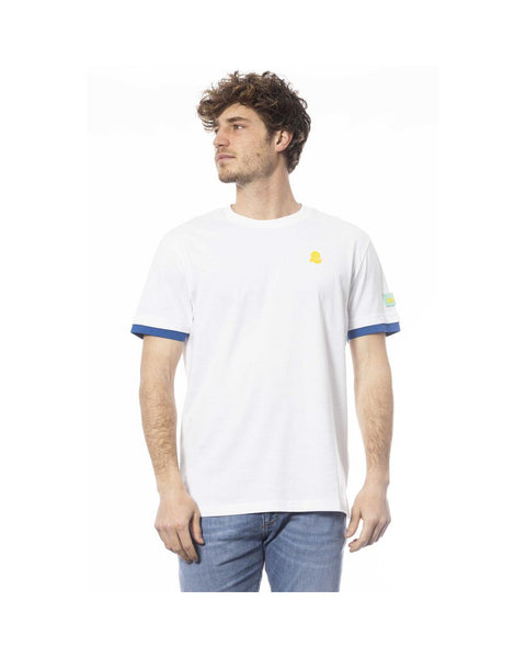 Invicta Men's White Cotton T-Shirt - L