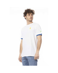 Invicta Men's White Cotton T-Shirt - L