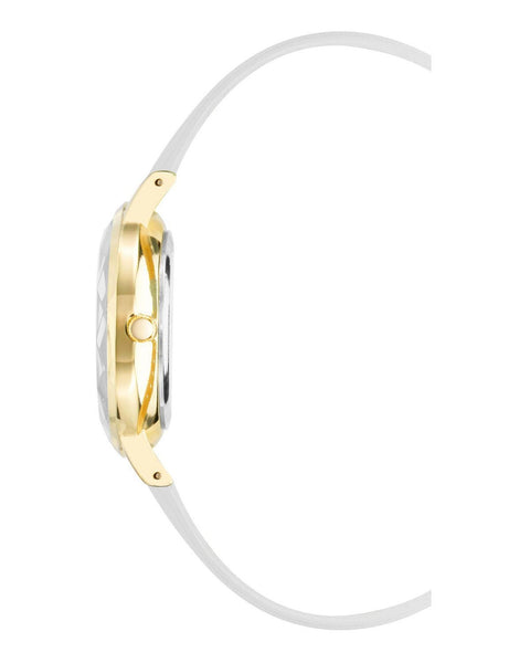 Gold Fashion Analog Watch with Quartz Movement One Size Women