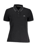 Napapijri Men's Black Cotton Polo Shirt - M