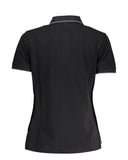 Napapijri Men's Black Cotton Polo Shirt - M