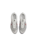 Nike Breathable Supportive Road Running Shoes in Platinum Tint White Light Crimson - 10.5 US