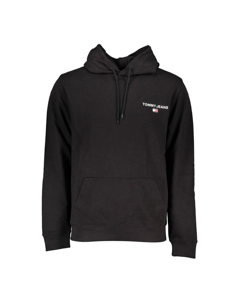 Tommy Hilfiger Men's Black Cotton Sweater - XL