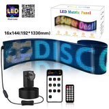 Programmable LED Matrix Panel Flexible Screen IP65 with APP Control 192*1330mm