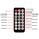 Programmable LED Matrix Panel Flexible Screen IP65 with APP Control 192*1330mm