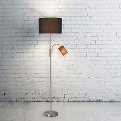 Cylinya Mother and Child Floor Lamp - Black