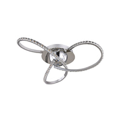 Irie Dimmable 3 Lights LED Ceiling Light - Chrome