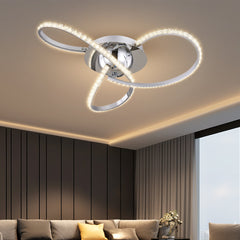 Irie Dimmable 3 Lights LED Ceiling Light - Chrome