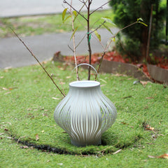 LED Retractable Lantern - Grey