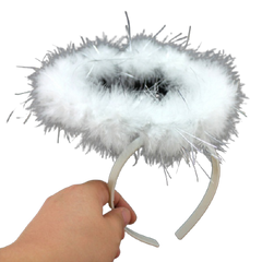 ANGEL HEADBAND Fairy Halo Hair Hoop Costume Dress Up Party Xmas Headpiece
