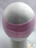 PLAIN HEADBAND Elastic Stretch Sports Yoga Hair Band Unisex 8cm - Light Pink
