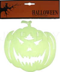 GIANT GLOW IN THE DARK PUMPKIN Halloween Face Party Decoration Decor Jack O Toy
