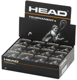 HEAD Tournament Squash Ball Advanced Training Competition Bulk Dozen - 12 Balls