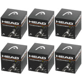 HEAD Tournament Squash Ball Advanced Training Competition Bulk - 6 Balls