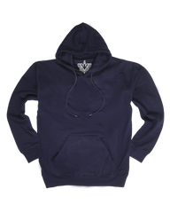 3x Adult Mens 100% Cotton Fleece Hoodie Jumper Pullover Sweater Warm Sweatshirt - L