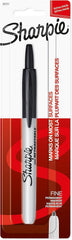 Sharpie Fine Point Retractable Permanent Marker - Black