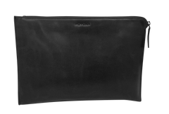 Futura Mens Document Satchel College School Office Travel Bag - Black