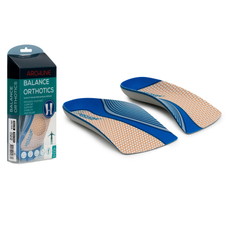ARCHLINE 3/4 Slim Orthotics Plantar Fasciitis Insoles Balance Support Relief - EUR 41