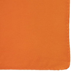 Plain Bandana 100% COTTON Head Wrap Durag Bandanna Summer Biker Scarf Mask - Orange