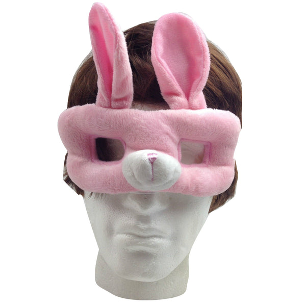 ANIMAL EYE MASK Party Costume Halloween Accessory - Bunny Rabbit