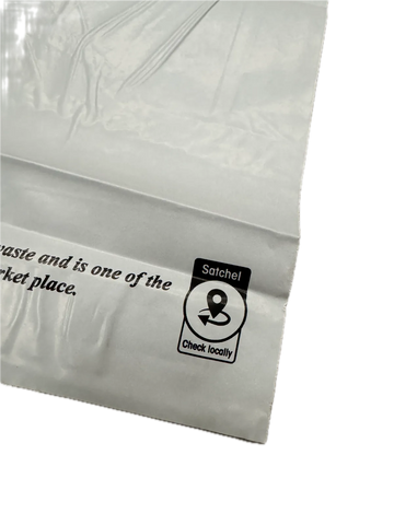 Enviro Recycled Courier Satchels Poly Mailer Bag Accredited Self Sealing Shipping - 5kg (510x435x50mm)