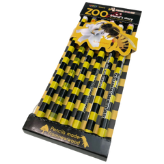 12pcs ZOO Animal Pencil Set Jungle Kids Party Favours - Honeybee