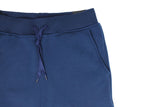 Mens Skinny Track Pants Joggers Trousers Gym Casual Sweat Cuffed Slim Trackies Fleece - Navy
