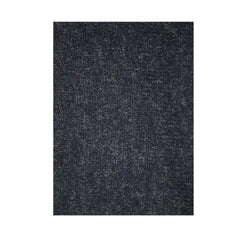 100% SHETLAND RAGG WOOL CREW Round Neck Knit JUMPER Pullover Mens Sweater Knitted - Navy - XL