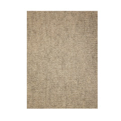 100% SHETLAND RAGG WOOL CREW Round Neck Knit JUMPER Pullover Mens Sweater Knitted - Beige - 5XL