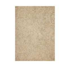 100% SHETLAND RAGG WOOL Half Zip Up Knit JUMPER Pullover Mens Sweater Knitted - Oat Marle - M