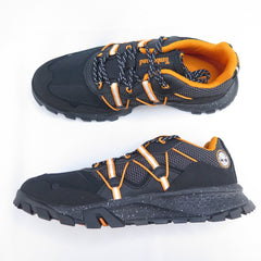 Timberland Mens Garrison Trail Hiking Sneakers Shoes Trekking Runners - Black - US 9