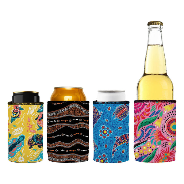 Australian Stubby Cooler 4-Pack - Standard