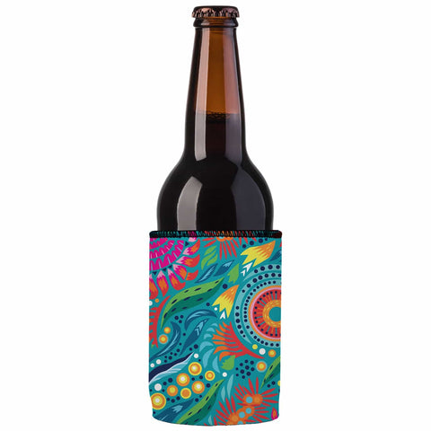 Australian Flowers II Stubby Cooler - Standard