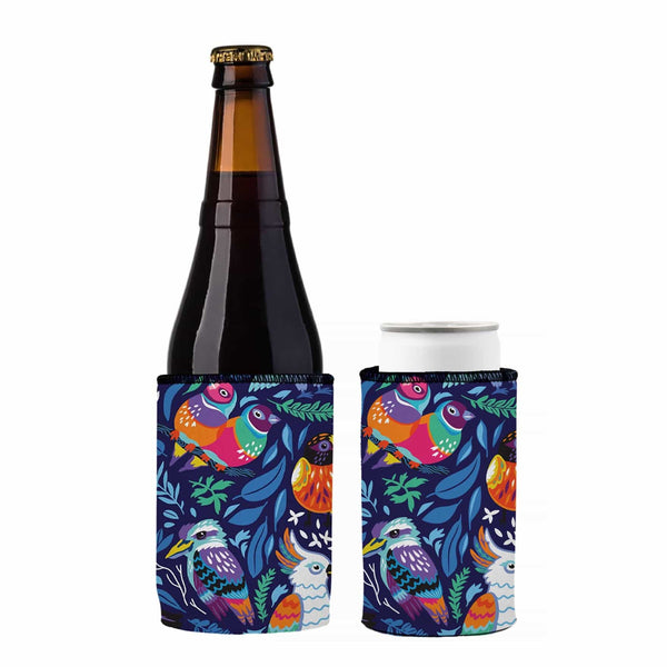 Aussie Birds IV Stubby Cooler 2-Pack - Standard