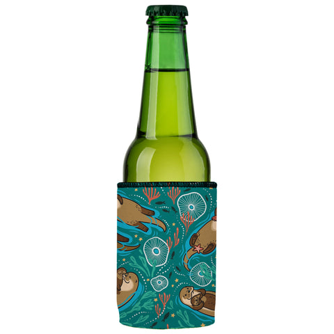 Sea Otters Chillin Stubby Cooler 2-Pack - Standard