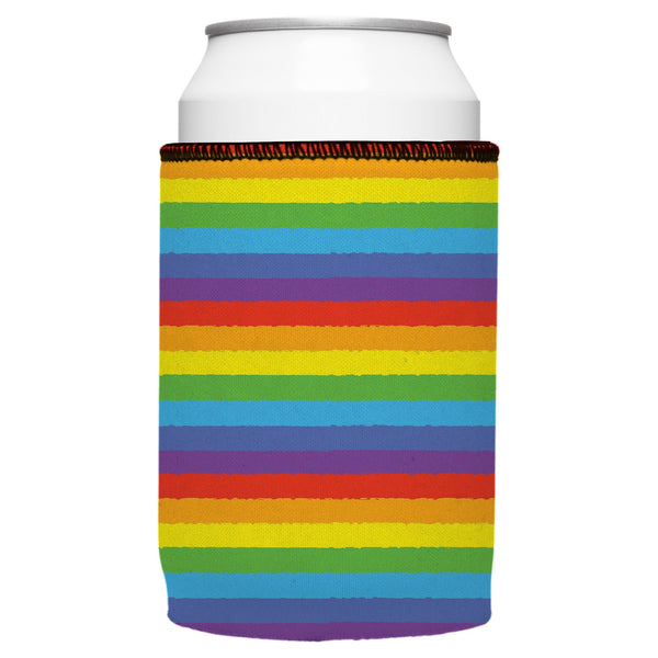 LGBTQ+ Pride Flag Stubby Cooler - Standard
