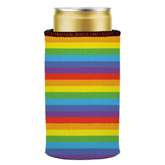 LGBTQ+ Pride Flag Stubby Cooler - Standard