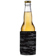 Digital Pixel Black Camo Stubby Cooler 2-Pack - Standard