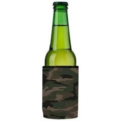 Green Camo Dot Pattern Stubby Cooler - Standard