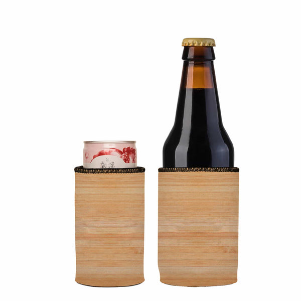 Wood Grain Stubby Cooler 2-Pack - Standard