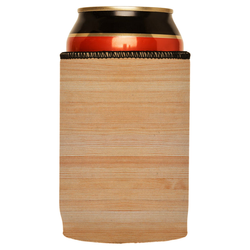 Wood Grain Stubby Cooler - Standard