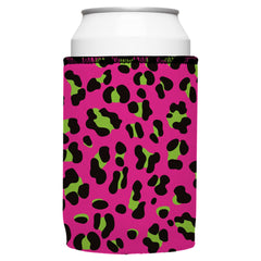 80s Leopard Print Stubby Cooler - Standard