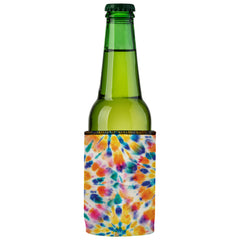 Rainbow Spiral Tie-Dye Stubby Cooler - Standard