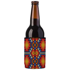 Huichol Beading Stubby Cooler 2-Pack - Standard