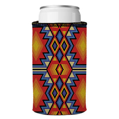 Huichol Beading Stubby Cooler - Standard