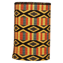 Ghana Kente Stubby Cooler - Standard