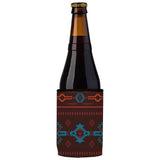 Brown Navajo Rug Stubby Cooler 2-Pack - Standard