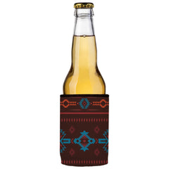 Brown Navajo Rug Stubby Cooler 2-Pack - Standard