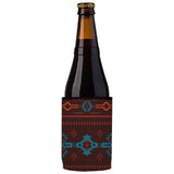 Brown Navajo Rug Stubby Cooler - Standard