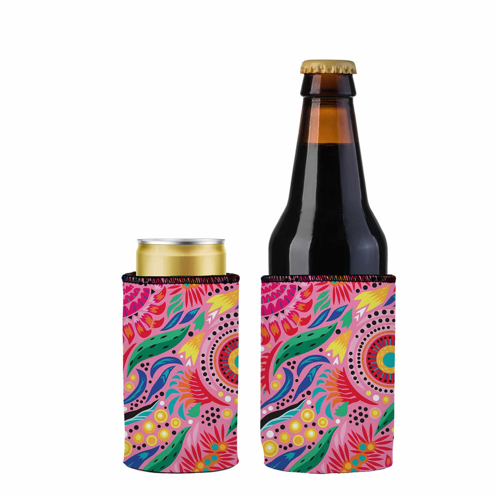 Australian Flowers Stubby Cooler 2-Pack - Standard